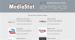 Desktop Screenshot of mediastat.biz